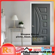 33 4/8" x 77 6/8" Black- RRHC13 Room Door | Pintu Bilik | Pintu Kayu | Wooden Door | Pintu Rumah
