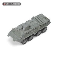 Genuine 4D Assembled 1/72 US Army M35 Truck BTR-80 Armored Vehicle Model 2 Simulation Military Toy O