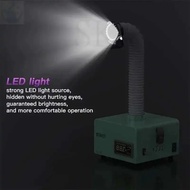 SIKO 150W Smoke Extractor For Welding High Power Fan Mini Solder Absorber ESD Air Fume Extractor Fan
