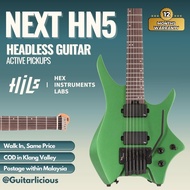HILS NEXT Series Headless Guitar HN5 - Metallic Green ( HILS GUITAR  )