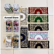 Ready stock Malaysia sejadah muka with bag skali door gift size 35 ×70 cm