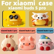 For xiaomi Buds 5 Pro Shockproof Headphone Case Cover xiaomi Buds 5 pro Shockproof Silicone Cover Sh