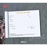 A5 collection book, repair receipt, Pawn receipt, warehouse import and export book, car rental contr