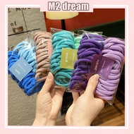 【READY STOCK】50 PCS Korean Hair Ties High Elasticity Bold Hair Rings Simple Women Hair Accessories P