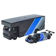 Hot WHeeLs 風火輪 PREMIUM 新運輸車組 #67 SAUBER MERCEDES C9 & FLEET FLYER 玩具車 Hot Wheels  186198  1組