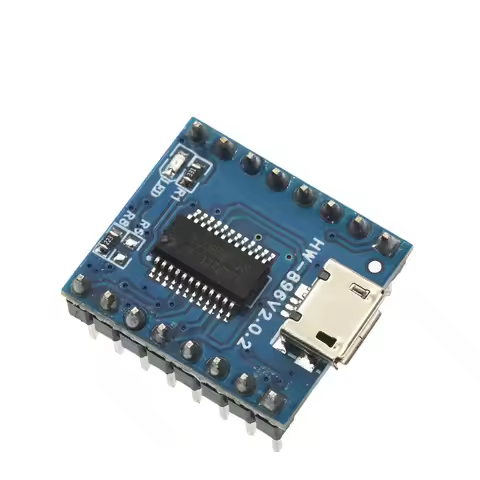 JQ6500 Voice Sound Board Module USB DIP16 TTL UART MP3 Breakout Replace One to 5 Way MP3 Voice 3.2-5