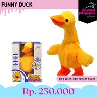 [RMX] FUNNY DUCK - DUCK DOLL TOY WITH VOICE RECORDING, DANCE, WALKING, MUSIC