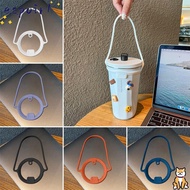 ESPOIR 2Pcs Insulated Tumblers, Dia 85 to 100mm Silicone Water Bottle Handle, Keep Drinks Hot Cold L