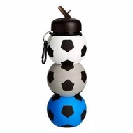 SMIGGLE - Football Silicone Bottle Botol Minum Silikon Bola Smiggle