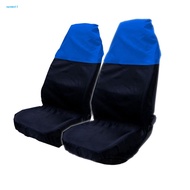  2Pcs Waterproof Universal Car Auto Van Heavy Duty Protector Seat Cover Case