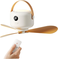 fofox FB02 พัดลมเพดานมินิ 7200mAh โคมไฟพัดลม พัดลมติดเพดานพร้อมไฟ นิ้ว พร้อมไฟและรีโมท พัดลมเพดาน พั