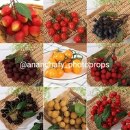 MATA Fake fruit artificial fruit artificial fruitbuatan artificial berry berries blueberry tomato ly