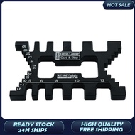 ReadyStock-Aluminum Dovetail Jig Precision Tenon Gaps Gauge Woodworking Tenon Caliper Table Saw Dept