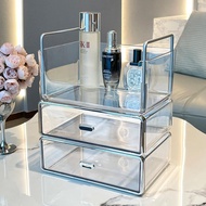 Vanity table transparent organizer mini drawer chest