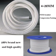 NEW 0.5/1/2m 4-20MM PTFE braided Compression Packing acrylic fiber packing ptfe Filled Gland rope Gl