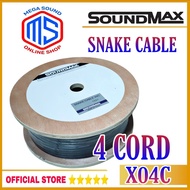 Snake Cable isi 4 Soundmax kabel Snake SKEREAM 4 Cord/Core (10m)