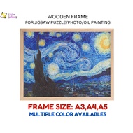 [Ready Stock]HIGH QUALITY WOODEN FRAME A3,A4,A5 FOR PUZZLE FRAME, PHOTO FRAME,SCRATCH PAINTING ,WOOD