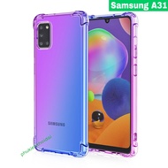 Samsung A31 / A34 5G flexible TPU multi-color shockproof case