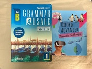 ➗二手Grammar & Usage Set B & Oxford Advanced Anthology