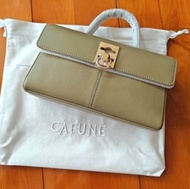 [5.9折 正貨有單] Cafune Stance Wallet bag 抹茶綠色 牛油果綠牛皮斜孭袋 - Artichoke Cafuné cross body shoulder top handl
