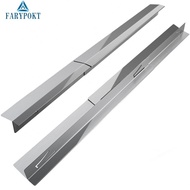 Stove Gap Cover Retractable Caulking Plate Set of 2 Stainless Steel 430 Heat