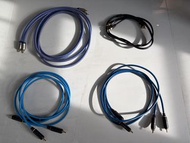 4對Hifi RCA 線（Inakustik, Wireworld, QED) 不散賣