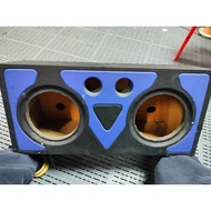 10'' Double PVC Sub Woofer Speaker Box Plywood