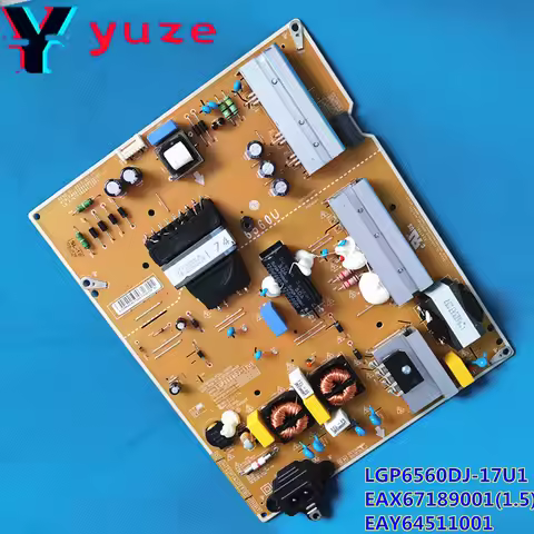 Power Supply Board LGP6560DJ-17U1 EAX67189001(1.5) EAY64511001 PLDL-L607A 3PCR01943B For LG 60UJ6300