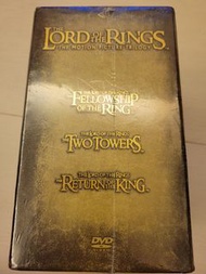 全新未拆 THE LORD OF THE RINGS 魔戒 三部曲 DVD 12 DISC BOXSET