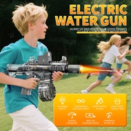 AK M416 MP5 Automatic Water Gun, Electric Water Gun with Sound, Children's Continuous Jet Automatic 