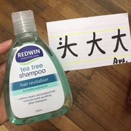 Australia Redwin Tea Tree Oil Shampoo 250ml Deep Cleansing Oil Control Repair Oil Degreating Hair Care