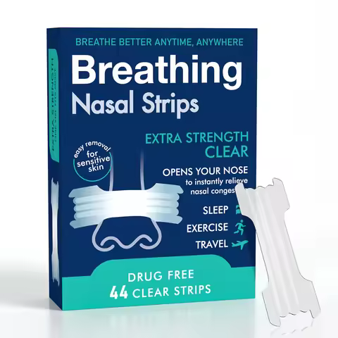 Breath Nasal Strips,Lavender Scent Sleeping Nose Strip,Exercise Air Intake and Improve Sleep Strong