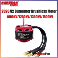 SURPASS HOBBY C2826 V2 Outrunner Brushless Motor 2826 1000KV 1200KV 1350KV 1900KV For RC Fixed-wing 