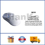 INPHIC IN10 Wireless Mouse PAW3395 26000DPI Lightweight Three Mode Gaming Mouse