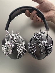 Eri Verse อุปกรณ์เสริม Airpods Max รุ่นใหม่-lynx Dragon Hard เปลือกหอย เคสป้องกันหูฟังของ Apple วัสด