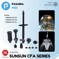 SUNSUN CFA 06 Fountain Nozzle CFA 08/ CFA 10 Pool Garden Fish Fountain Decoration