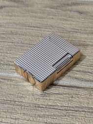 Bật lửa Derui mạ vàng Form DuPont lùn 1 line chất liệu kim loại