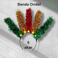 Bandana Headband Ondel Ondel Root Bandana Random Color Coconut 3 - 5 roots