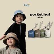 POCKET HAT Children's Safari Jungle Bucket Hat/ by KAIJA