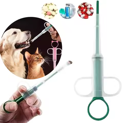 Pet Pill Feeder Syringe Soft Tip Dual Purpose Cat Dog Medicine Feeder Water Milk Feeding Tool Pet Ta