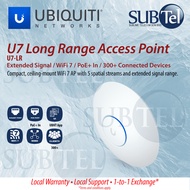 Ubiquiti Access Point U7 Long Range (U7-LR) WiFi 7/6/5 | 2.5G PoE+ | 1,750 sq ft Coverage | 300+ Use