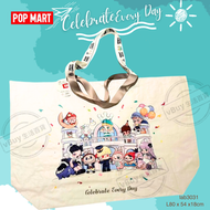 北京labubu樂園限定 POP LAND  mokoko labubu  大購物袋 可上肩手挽 #labubu 生日禮物 精品用品 情人節禮物   labu3031