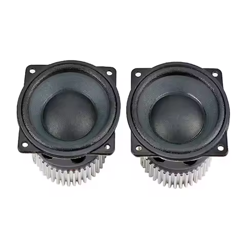 2 inch Portable Speaker Unit 6ohm 10W 53mm Full Range Loudspeaker With Heat Sink Paper Cone Cloth Ed