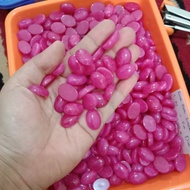 Batu Giok pink batu giok merah muda sintetic