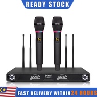 Professional UHF 2 Handheld Karaoke Wireless Microphone System