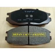 NISSAN VANETTE C22 VAN BRAKE PAD  --  FRONT