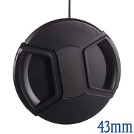 Another Prodigal|Wordless Deputy Factory Lens Cap 43mm Type A With Rope, Middle Pinch With Hole Rope