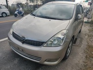 實車實價 便宜優質休旅車 2005年TOYOTA WISH 7人座 家庭與工作都兼具的好車歡迎洽詢0932171411或LINEID:0932171411