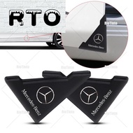 RioTinto [Ready Stock] 2PCS Car Door Corner Cover Silicone Anti-Collision Stickers Car Accessories for Mercedes Benz W212 W204 W213 W205 W211 A180 A200 B180 C180 E200 CLA180 GLB200