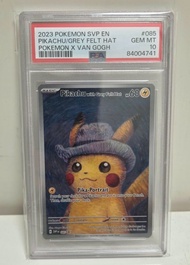 PSA10 Van Gogh Pikachu 梵高比卡超